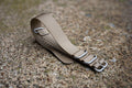 LÜM-TEC Tan Nylon Military Style Strap SS Hardware 22mm