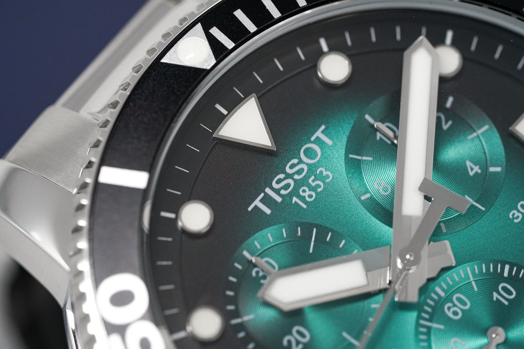 Tissot Seastar 1000 Chronograph 45.5mm Green – T120.417.11.091.01