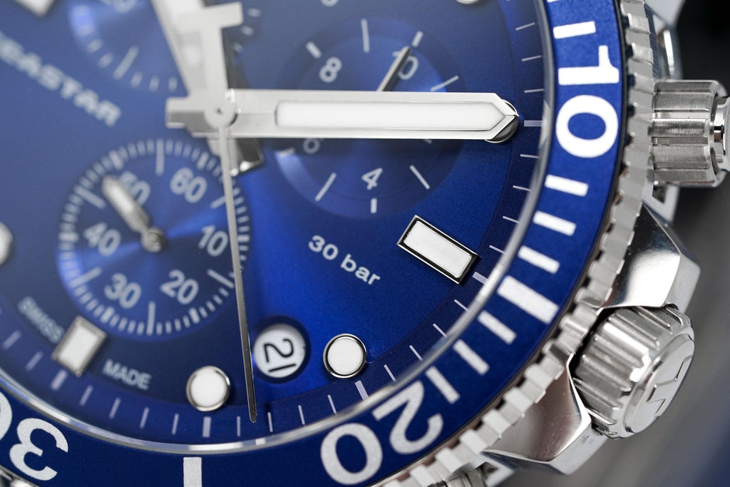 Tissot Seastar 1000 Chronograph 45.5mm Blue – T120.417.11.041.00