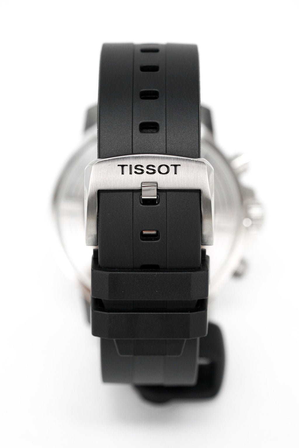 Tissot Chronograph Watch Seastar 1000 Red Rubber T1204171742100