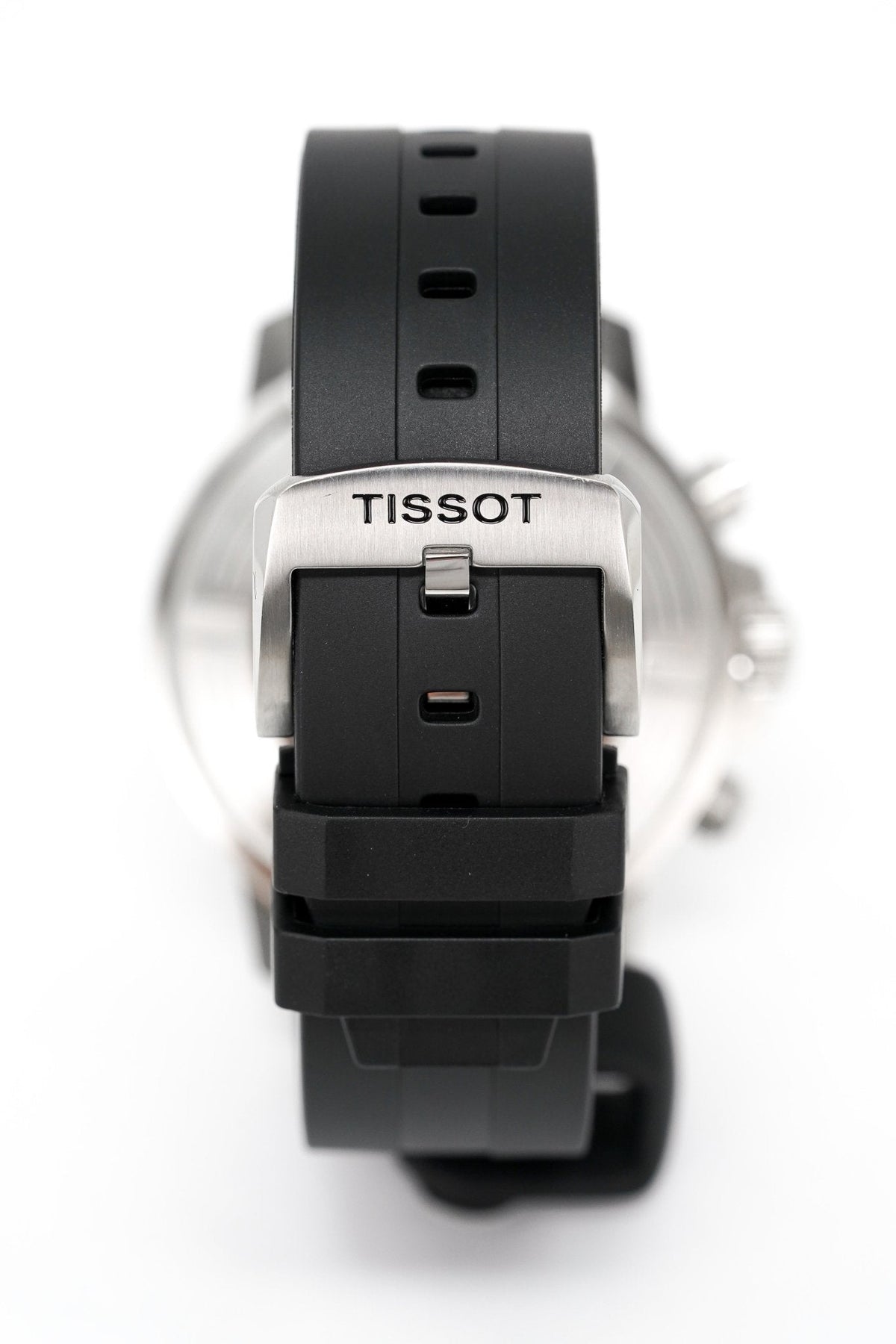 Tissot Chronograph Watch Seastar 1000 Red Rubber T1204171742100