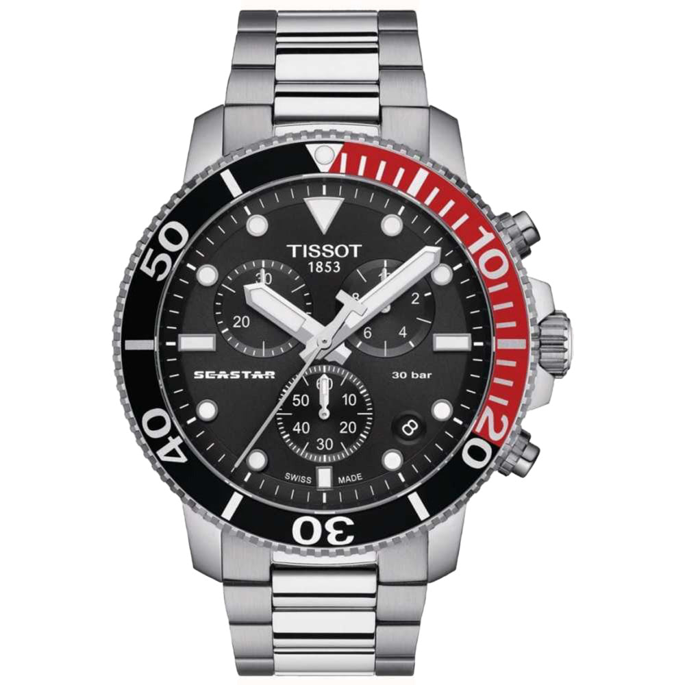Tissot Chronograph Watch Seastar 1000 T120 417 11 051 01