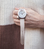 Beige Sailcloth Strap 19mm