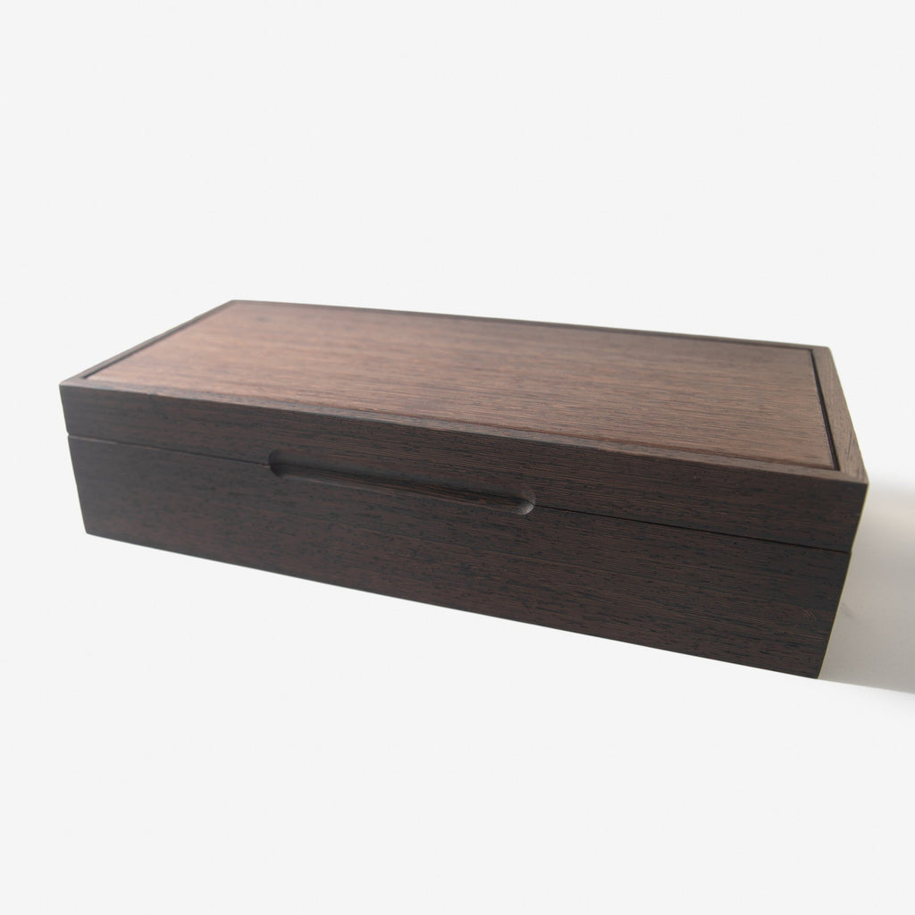 Wenge Watch Box - 8 Watch Compartments - Personalized Gift for Him