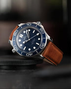 Woodland Brown Italian Calf Leather Watch Strap 18mm
