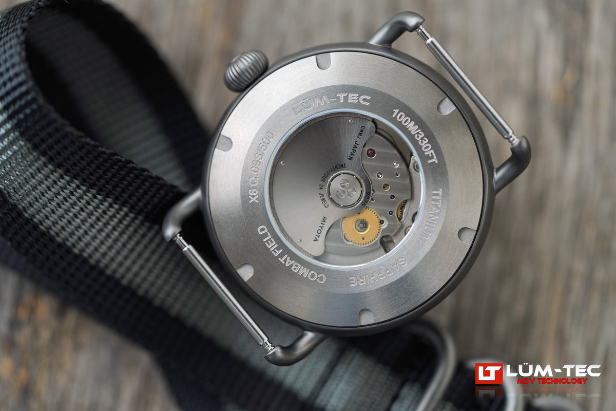 LÜM-TEC Combat Field X6 Titanium GMT